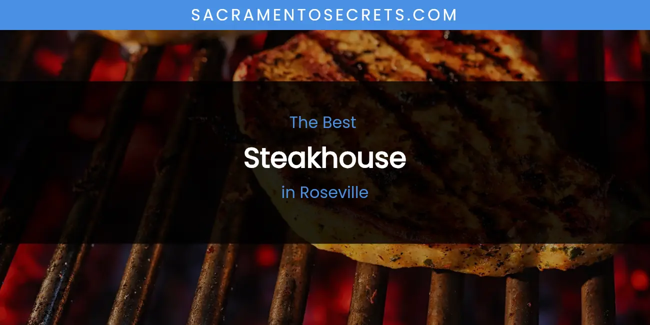Roseville's Best Steakhouse featured